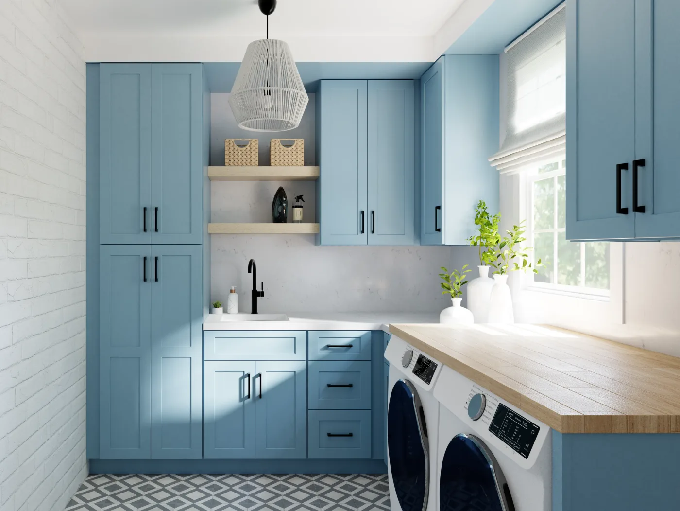 Fabuwood cabinets shown by color