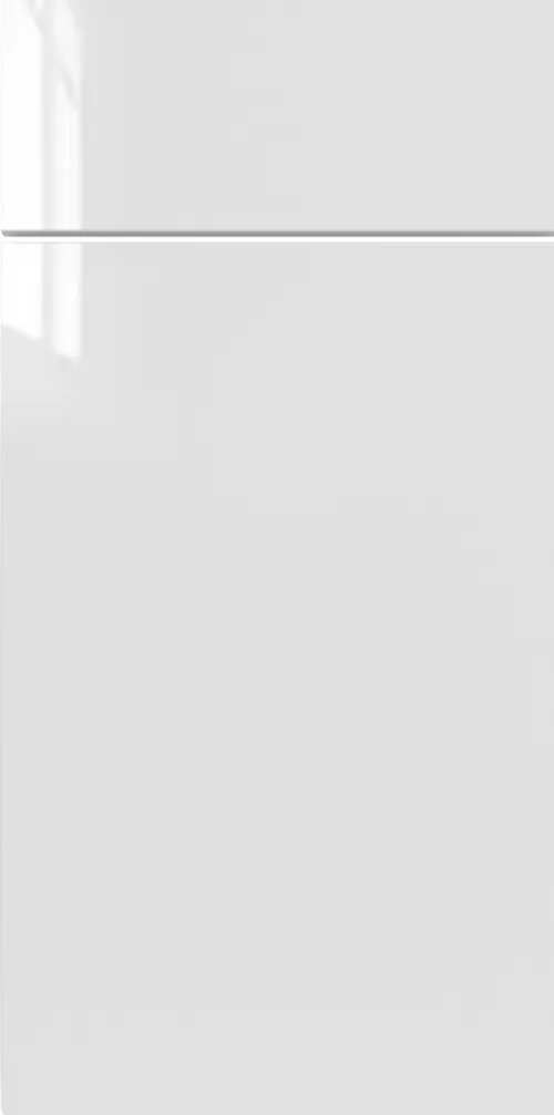 US Cabinet Depot Palermo Gloss White cabinet door US Cabinet Depot Palermo Gloss White cabinet door