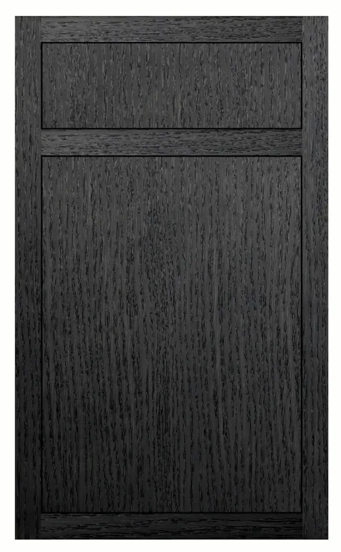 St. Martin Heritage Carbon Black Oak cabinet door sample St. Martin Heritage Carbon Black Oak cabinet door sample