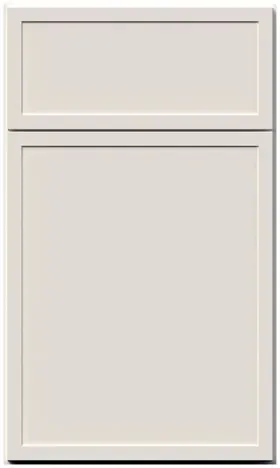 Fabuwood Allure Luna slab matte kitchen cabinet door in Dove grey