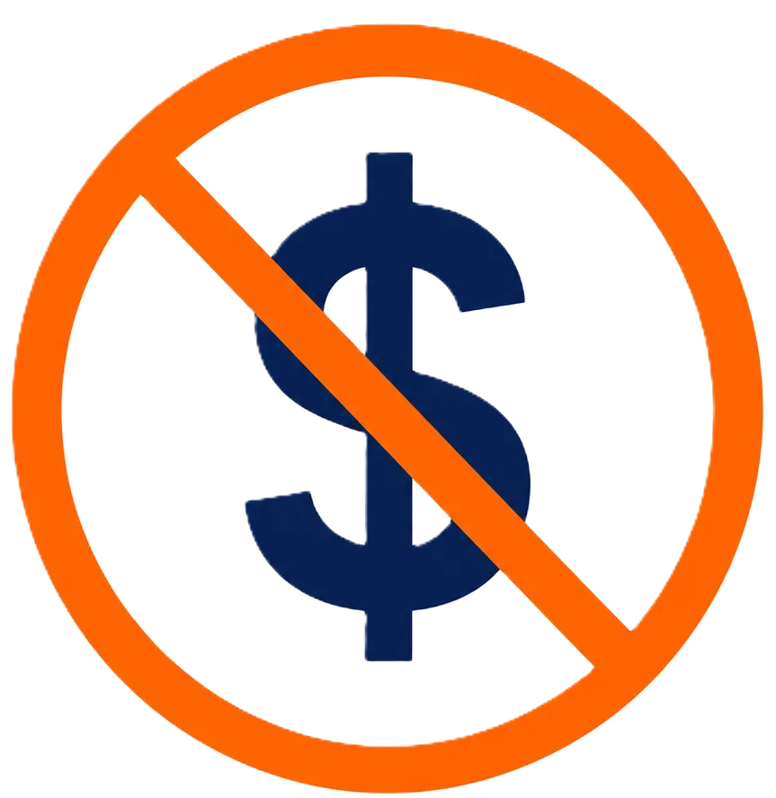 No Hidden Fees